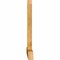 Ekena Millwork Portland Rough Sawn Timber Gable Bracket, Western Red Cedar, 84"W x 49"H x 4"D x 6"F, 14/12 Pitch GBW084X49X0406POR00RWR - alternate 3